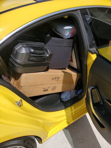 Can I ship a car full of stuff ? - Car Transporters